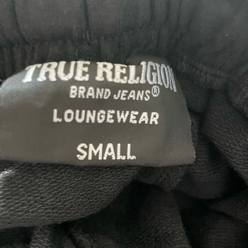 NEW Authentic True Religion Sweat Shorts Black Red